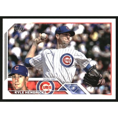2023 Topps Advanced Stats #137 Kyle Hendricks