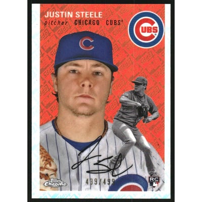 2023 Topps Chrome Platinum Anniversary Topps Refractors #148 Justin Steele