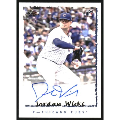 2024 Topps Archives '95 Fan Favorites Autographs #95FFJW Jordan Wicks