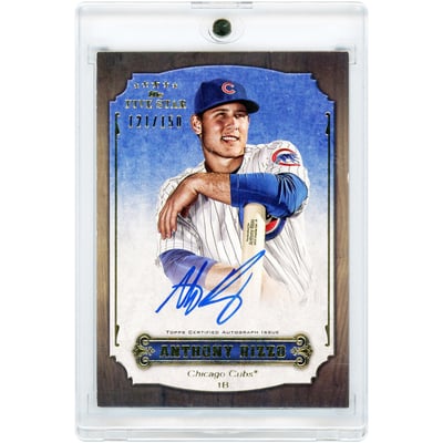 Anthony Rizzo Chicago Cubs Autographed 2012 Topps Five Star #FSA-AR #121/150 Card