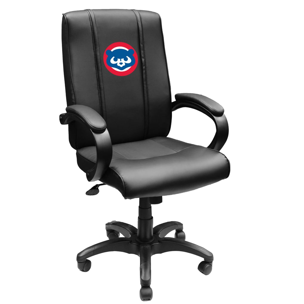 Chicago Cubs Team Logo Office Chair 1000 - Black