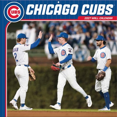 Chicago Cubs 2027 12” x 12” Team Wall Calendar