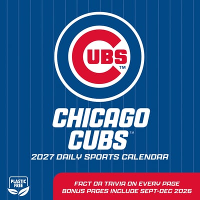 Chicago Cubs 2027 Box Calendar