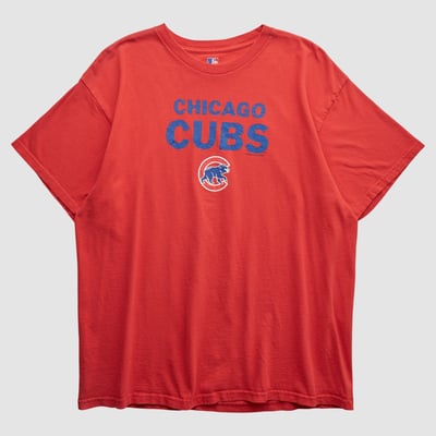 Chicago Cubs Genuine Merchandise 2010s T-shirt - Red - L by Fanatics Real Vintage
