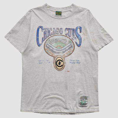 Chicago Cubs Home Team Advantage 1991 T-shirt - White - S by Fanatics Real Vintage