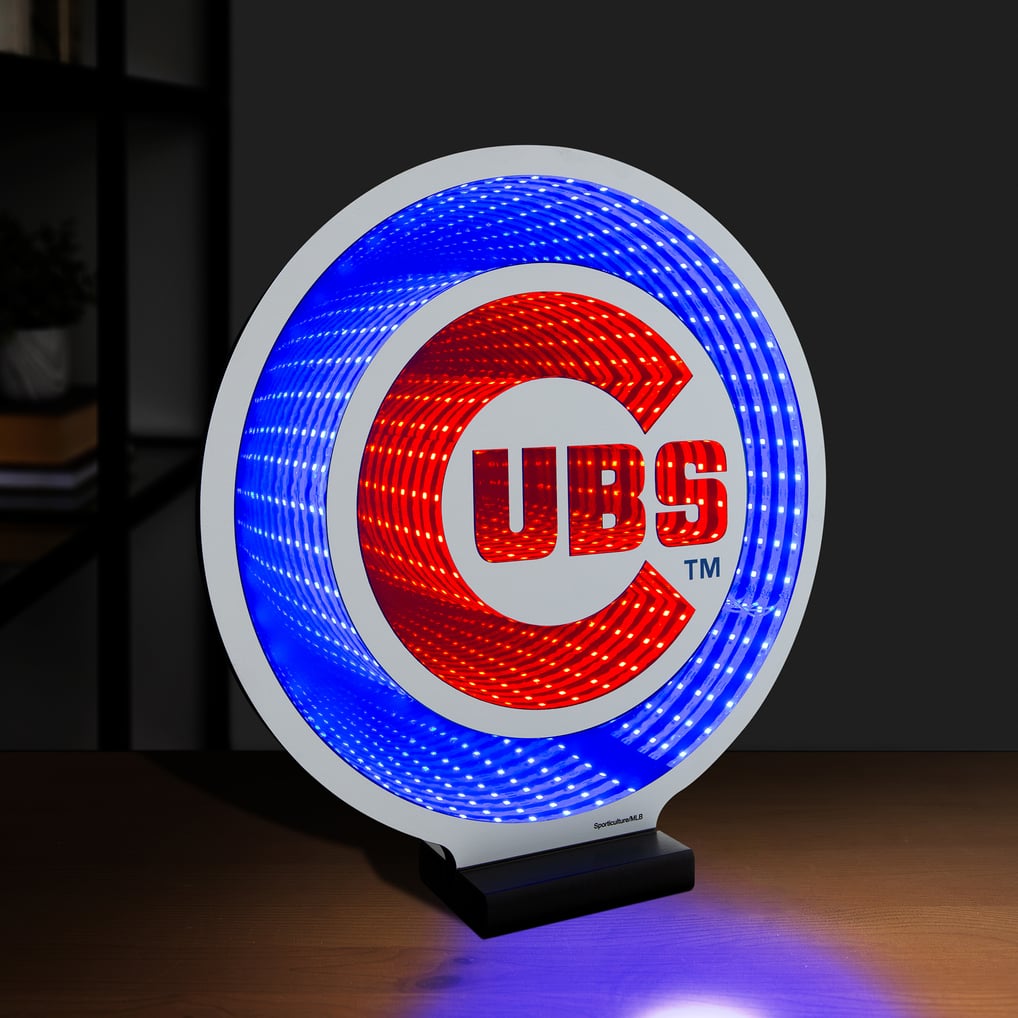 Chicago Cubs LED Infinity Logo Light