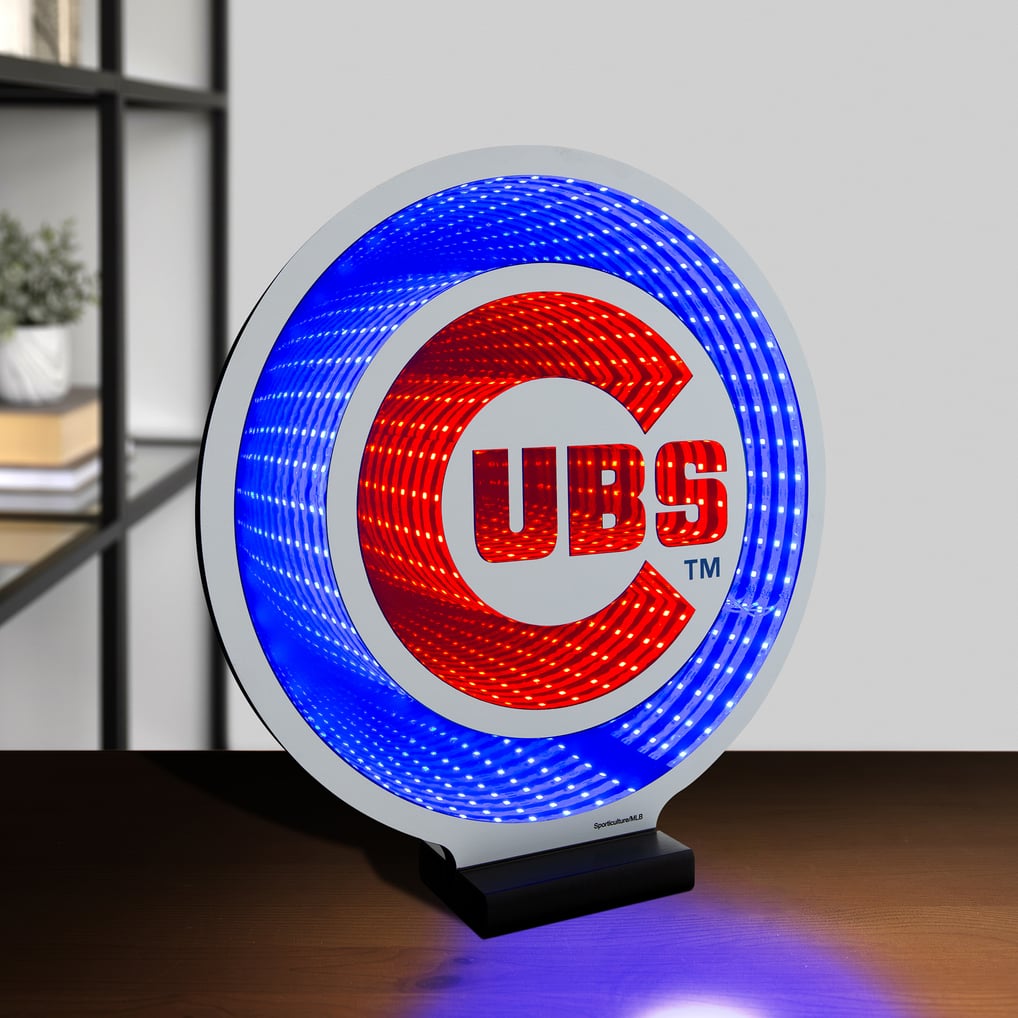 Chicago Cubs LED Infinity Logo Light