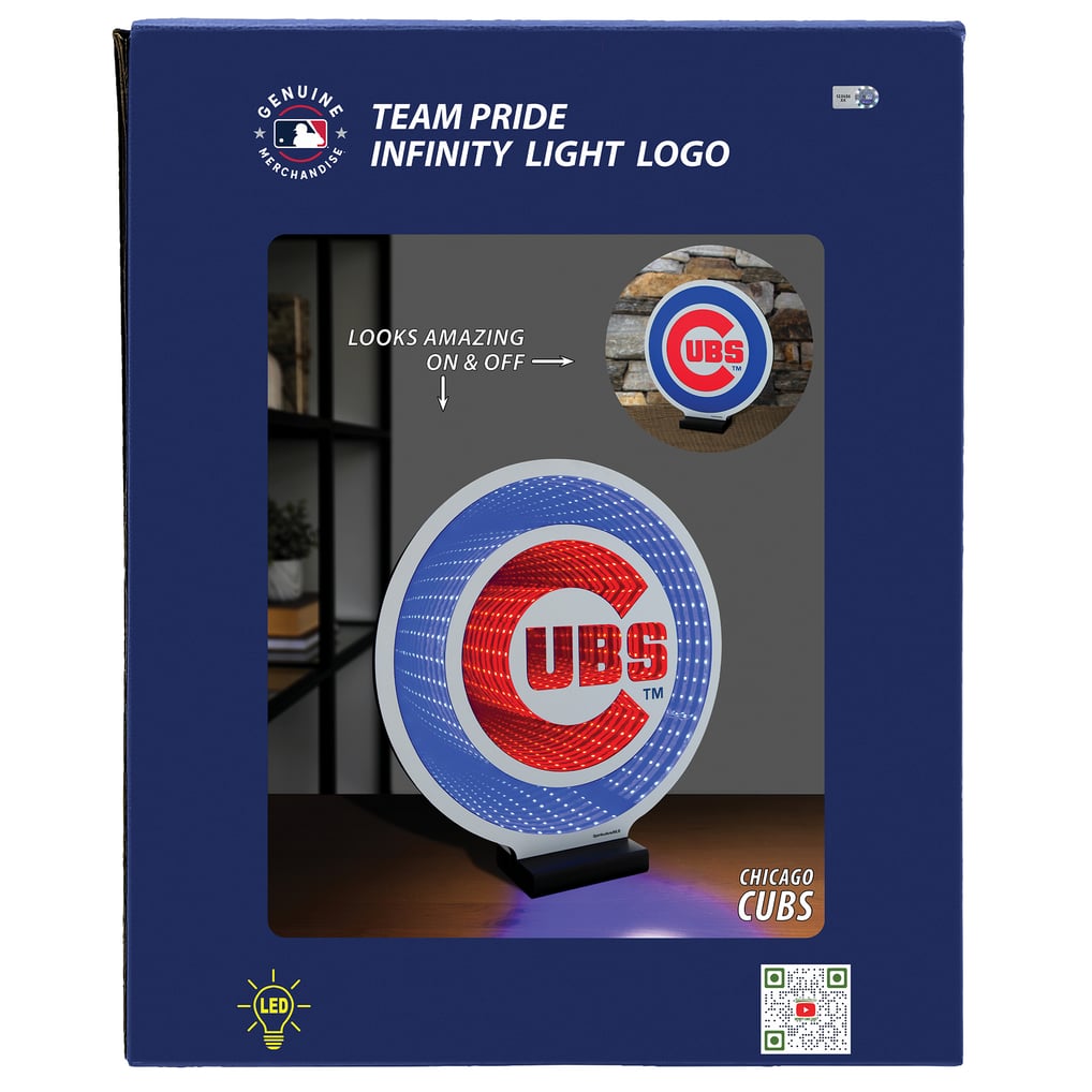 Chicago Cubs LED Infinity Logo Light