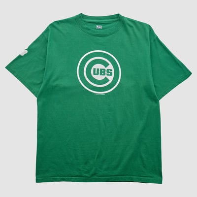Chicago Cubs Lee Apparel 2007 T-shirt - Green - L by Fanatics Real Vintage