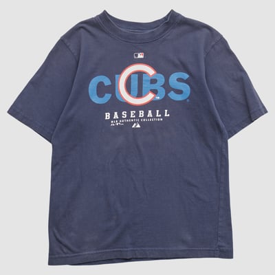 Chicago Cubs Majestic 2006 T-shirt - Navy - S by Fanatics Real Vintage