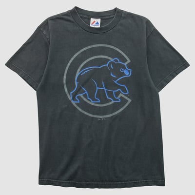 Chicago Cubs Majestic 2010 T-shirt - Black - M by Fanatics Real Vintage