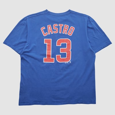 Chicago Cubs Majestic 2010 T-shirt - Blue - XL by Fanatics Real Vintage
