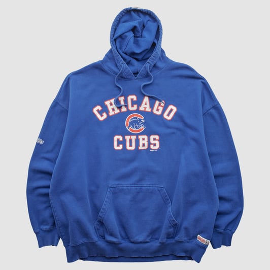 Chicago Cubs Stitches 2016 Hooded Pullover Sweatshirt - Blue - L by Fanatics Real Vintage