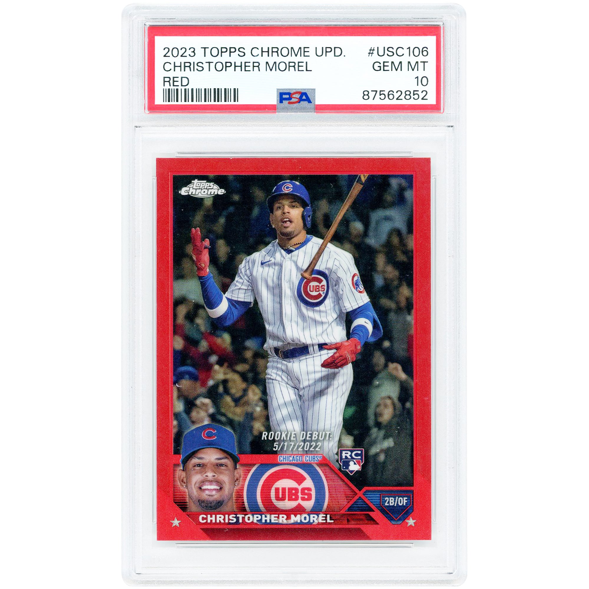 2023 Topps Cosmic Gold Christopher Morel 【公式通販】