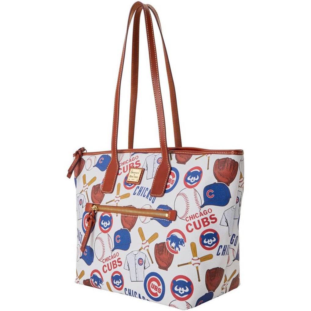 Chicago Cubs Dooney & Bourke Game Day Zip Tote Bag display picture 3