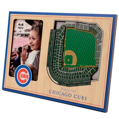 Chicago Cubs Fanpoint 3D StadiumView Picture Frame