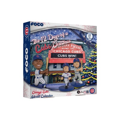 Chicago Cubs FOCO Retired Player Bobblehead Advent Calendar