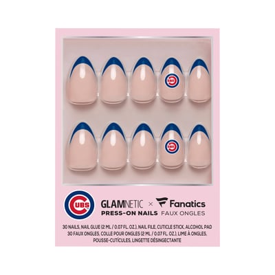  Chicago Cubs Glamnetic x Fanatics Nail Kit