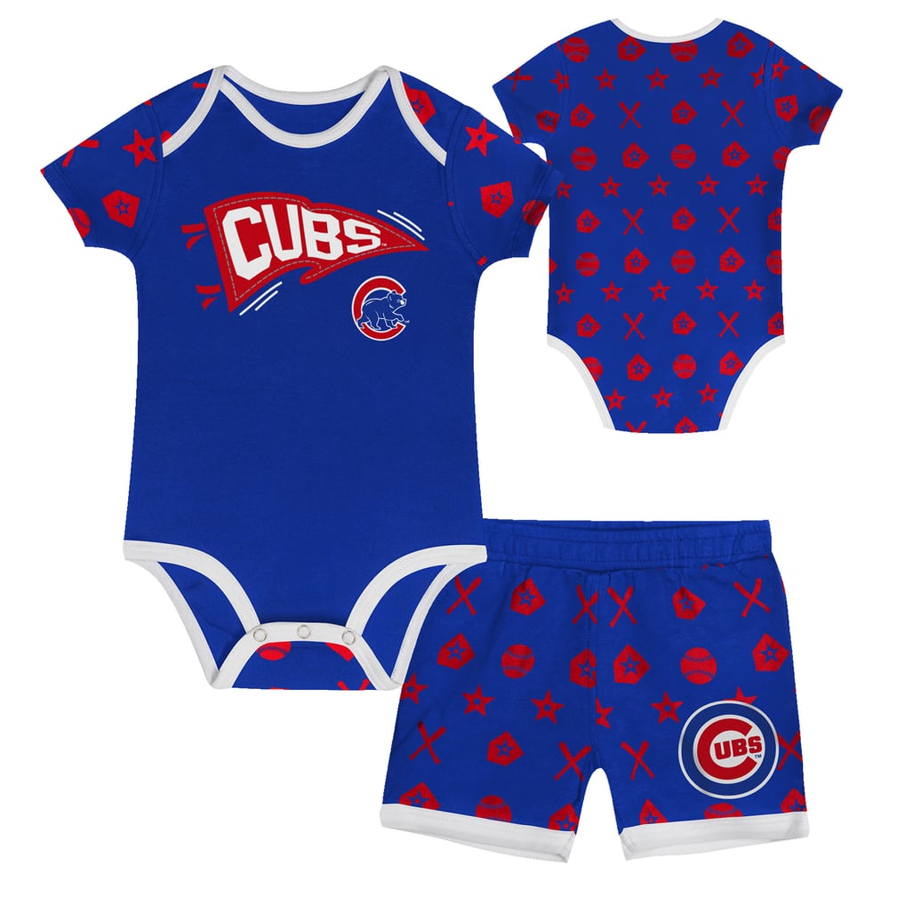  Chicago Cubs Infant On Deck 2-Piece Diaper Cover Set - Royal