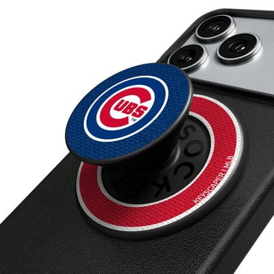 Chicago Cubs Keyscaper PopSockets Magnetic Phone Grip & Stand