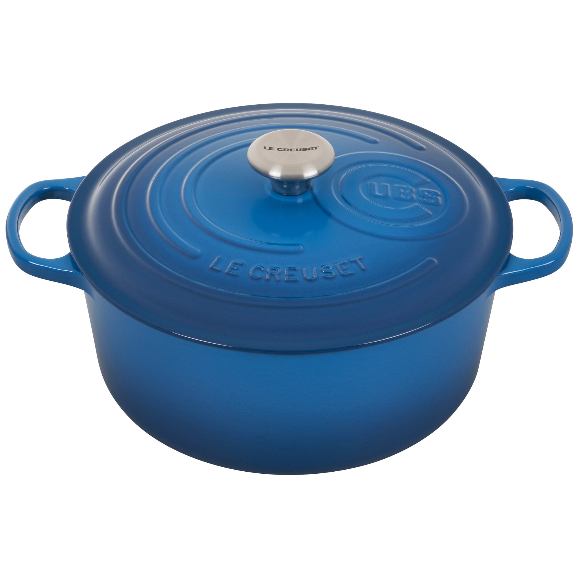 Chicago Cubs Le Creuset Marseille 7.25 Quart Signature Round Dutch