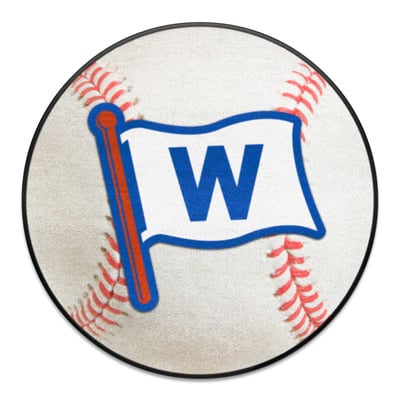  Chicago Cubs Logo Brands 27" Diameter Baseball Mat