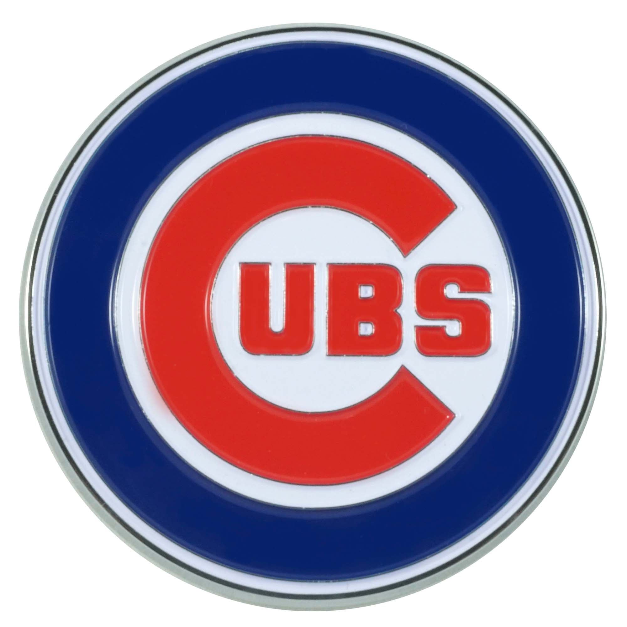 Cub Embelm Chicago Cubs Logo Brands Embossed Color Auto Emblem