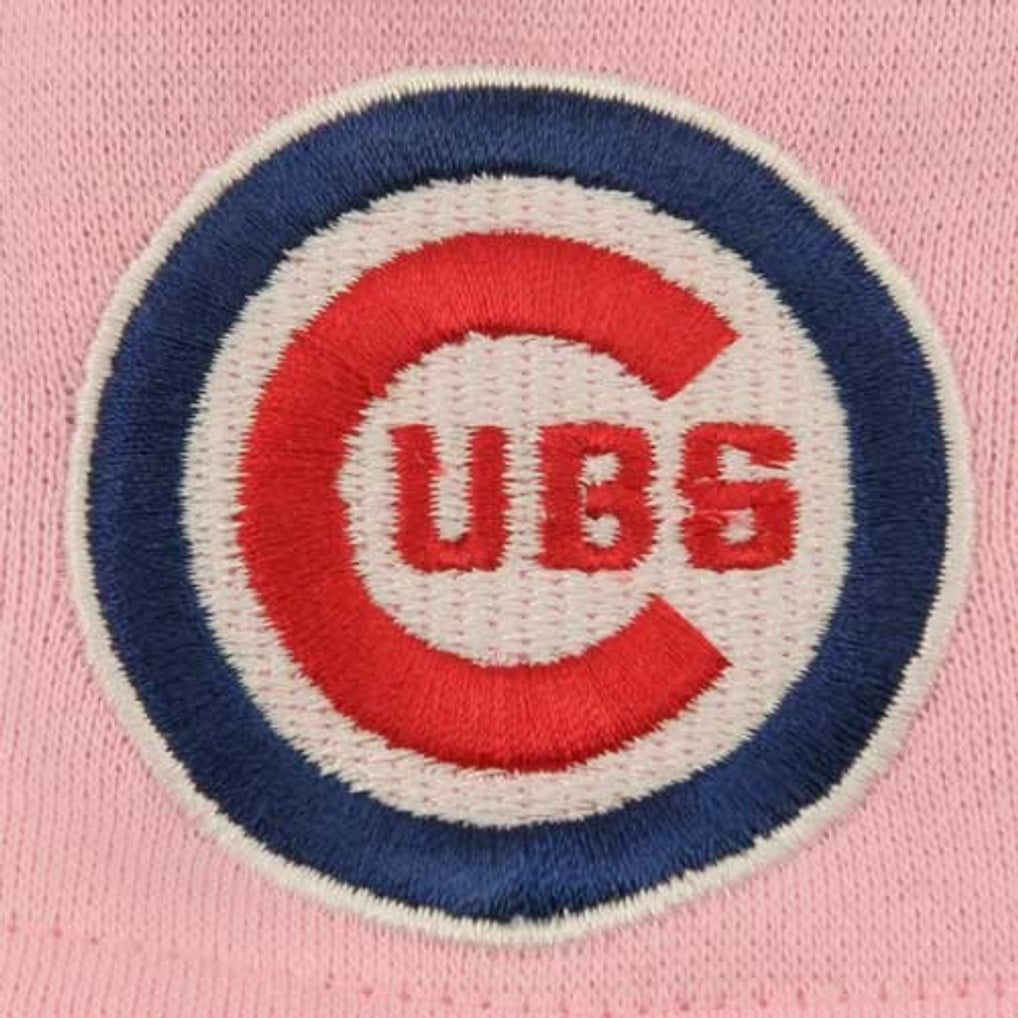 Pink Cub Majestic Chicago Cubs Preschool Pink Full Zip Hoodie Sweatshirt