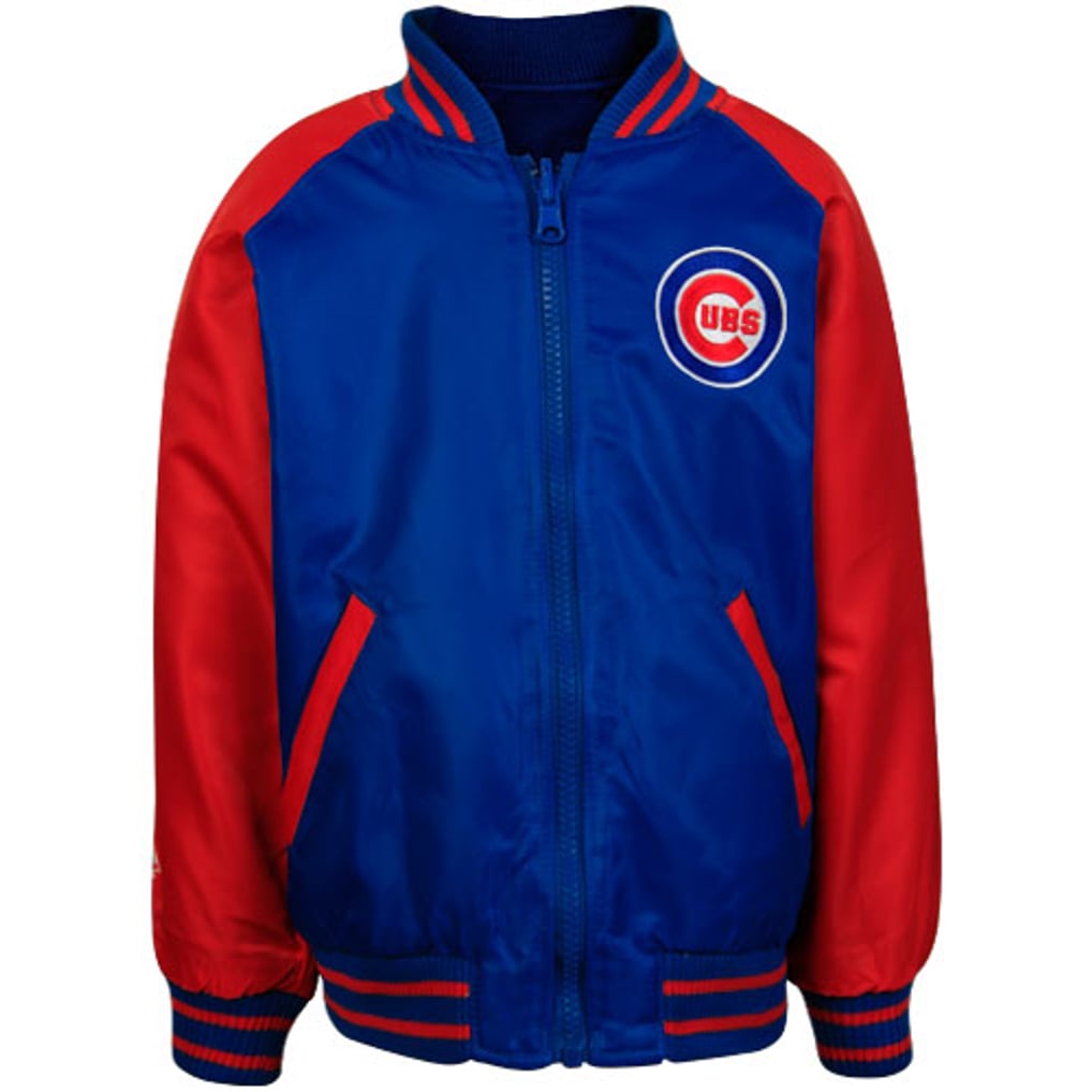 Majestic Chicago Cubs Preschool Reversible Full Zip Jacket - Royal Blue/Red