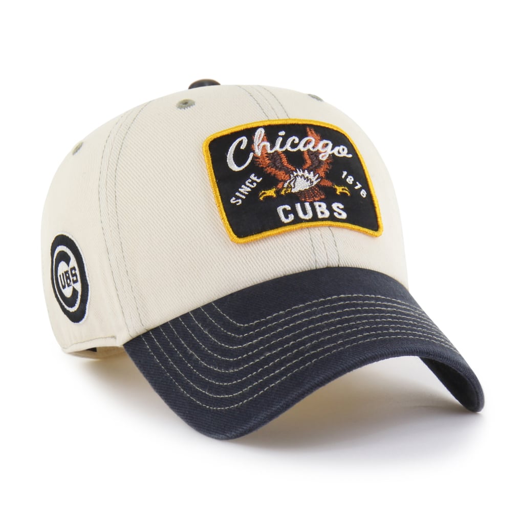  Chicago Cubs '47 Keepsake Collection Clean Up Adjustable Hat - Natural/Black
