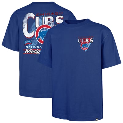Chicago Cubs '47 Under Bar Foundation T-Shirt - Royal
