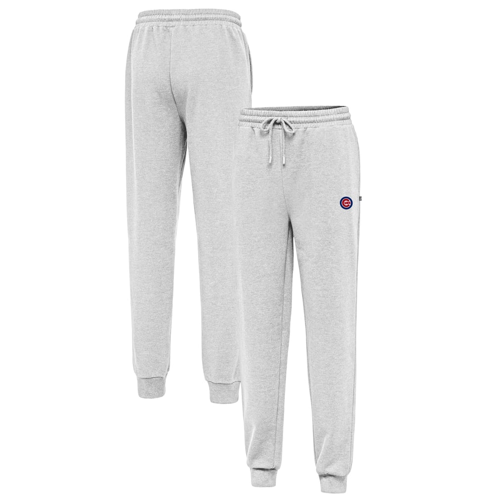 Chicago Cubs Antigua Idol Jogger Pants - Heather Gray