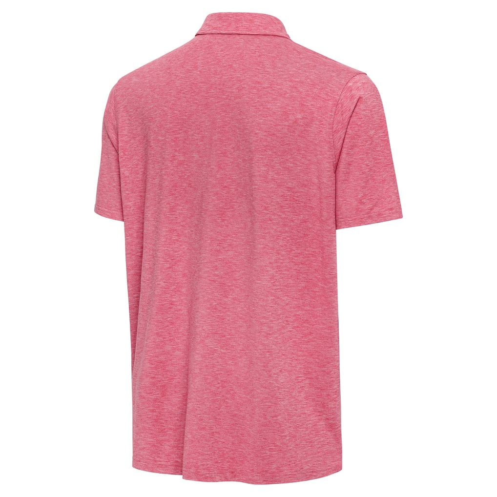 Chicago Cubs Antigua Dashing Polo - Heather Red