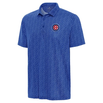 Chicago Cubs Antigua Logo Vigorous Polo - Royal