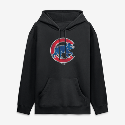 Chicago Cubs Forged Mascot Hoodie - Black