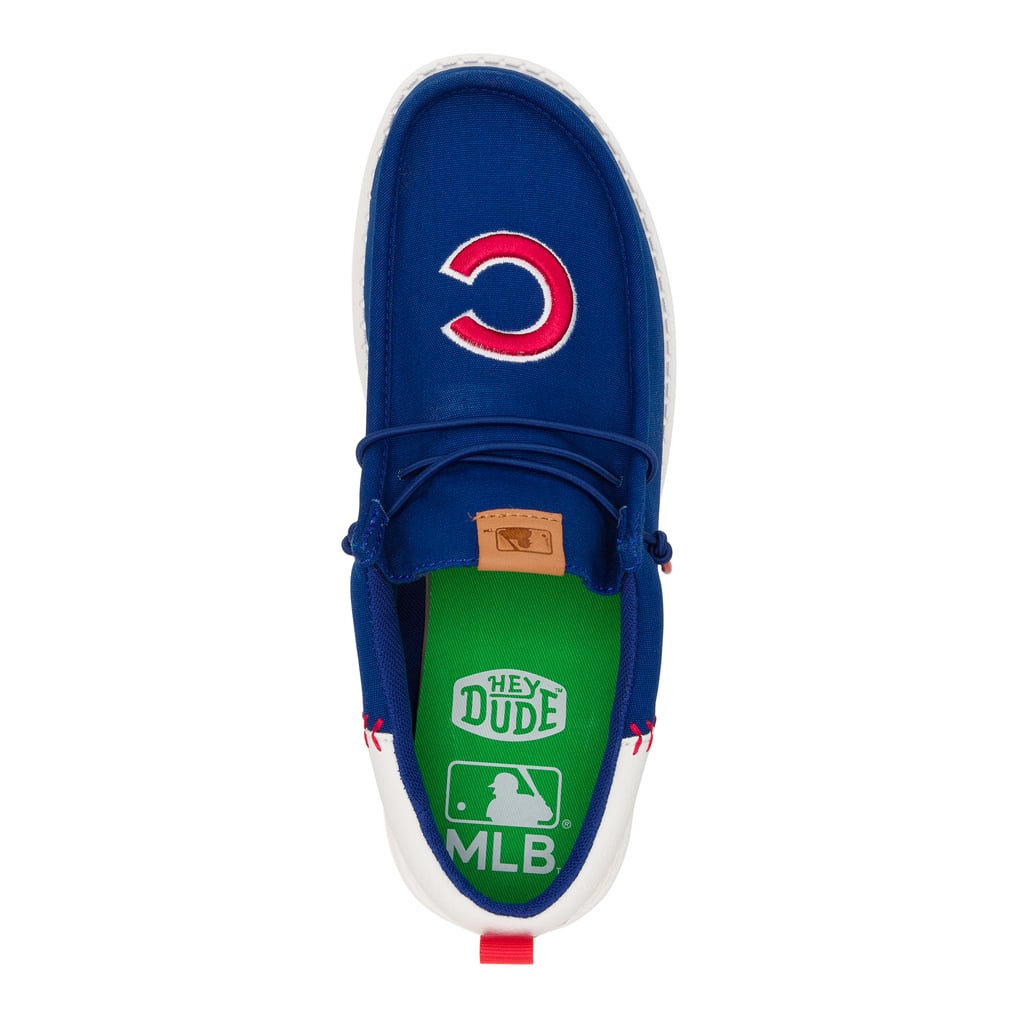 Chicago Cubs Hey Dude Wally Casual Shoes - Royal display picture 1