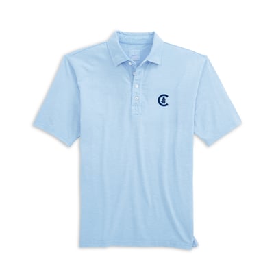 Chicago Cubs johnnie-O Coastal Wash Polo - Light Blue