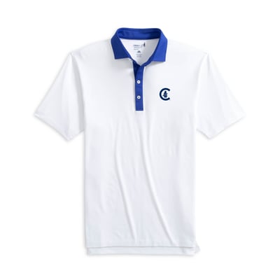 Chicago Cubs johnnie-O Ramos Performance Cooperstown Logo Jersey Polo - White/Royal