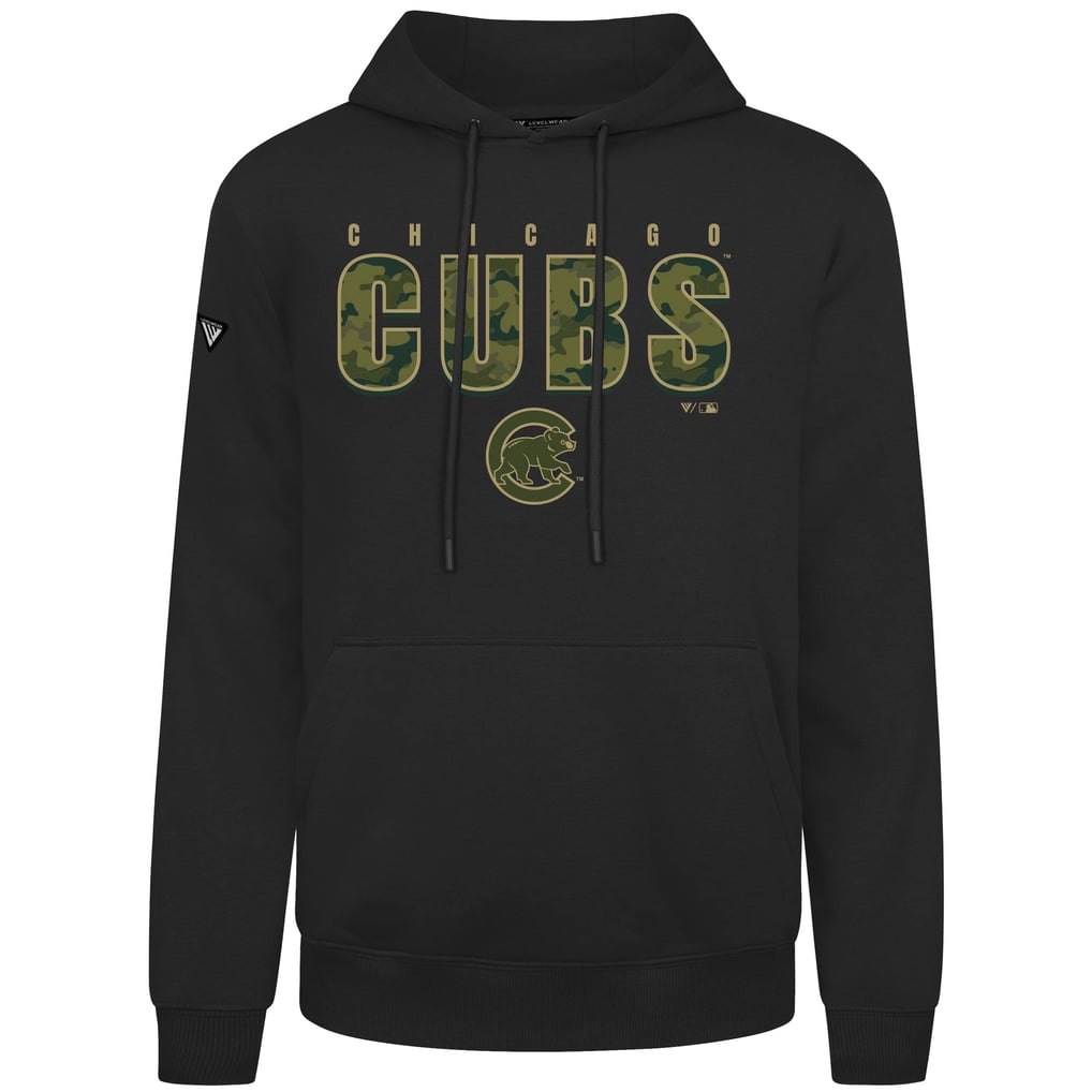  Chicago Cubs Levelwear Podium Protect Pullover Hoodie - Black
