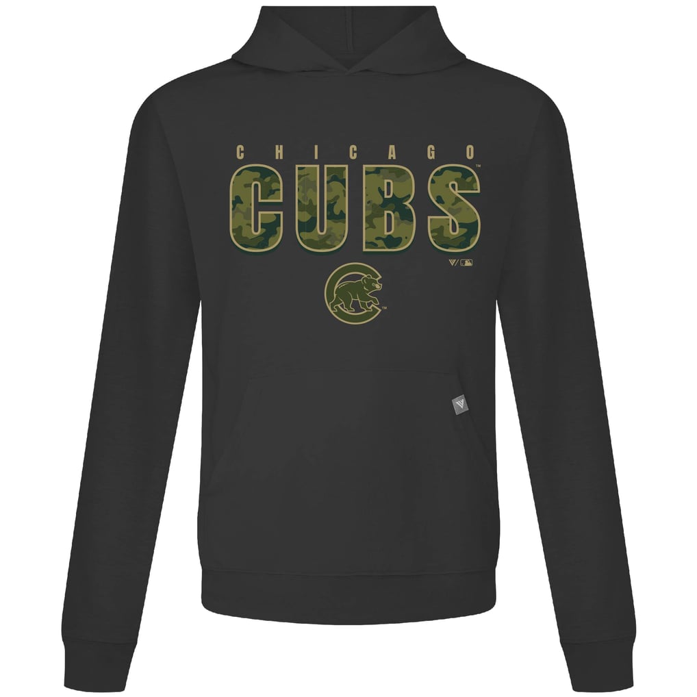  Chicago Cubs Levelwear Relay Protect Pullover Hoodie - Black
