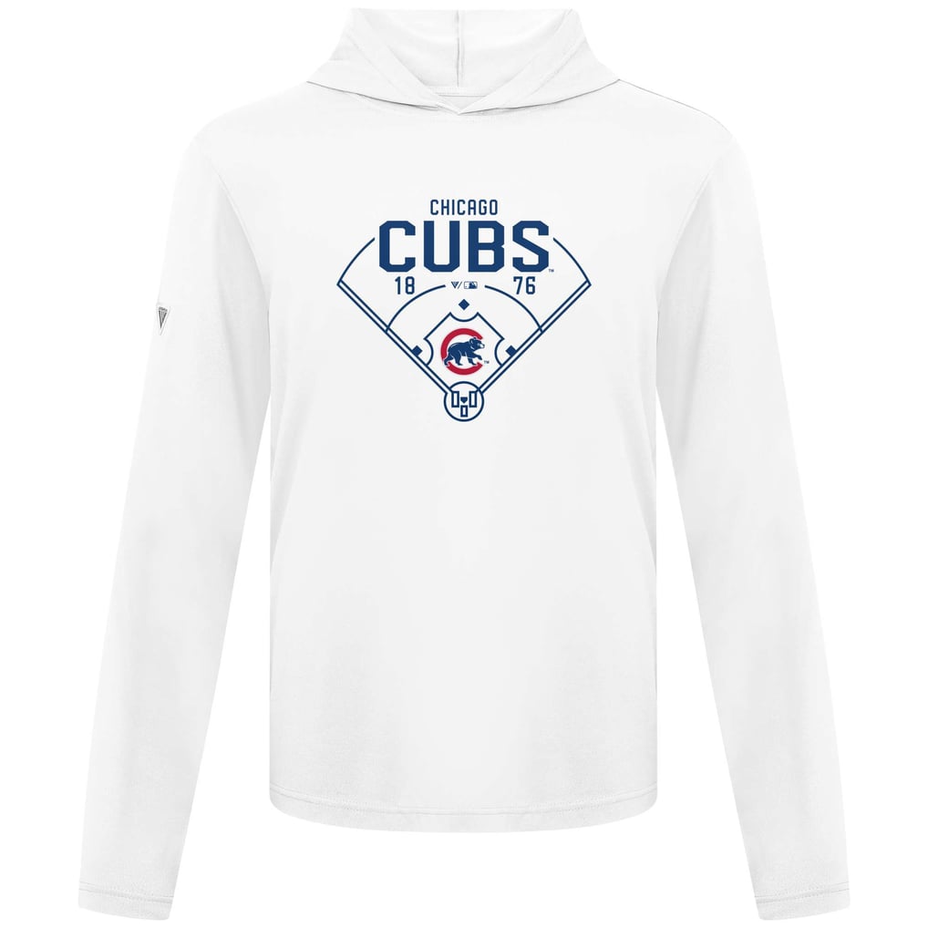  Chicago Cubs Levelwear Anthem Home Field Pullover Hoodie - White