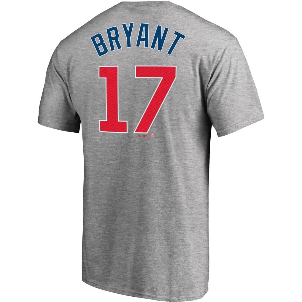 Maillot Chicago Cubs Kris Bryant Majestic Authentique 48 XL - Patch Ernie Banks, Modèle Pinstripe