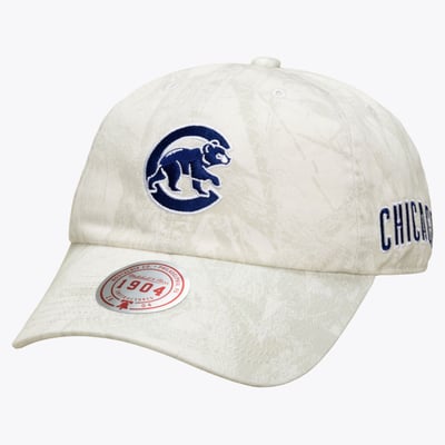  Chicago Cubs Mitchell & Ness Ghosted 1904 Adjustable Hat - White