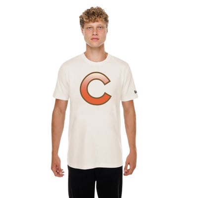 Chicago Cubs New Era Pumpkin Spice T-Shirt - Natural