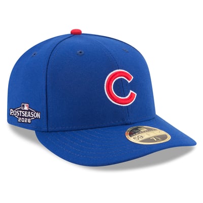 Chicago Cubs New Era 2026 MLB Postseason Side Patch Low Profile 59FIFTY Fitted Hat - Royal