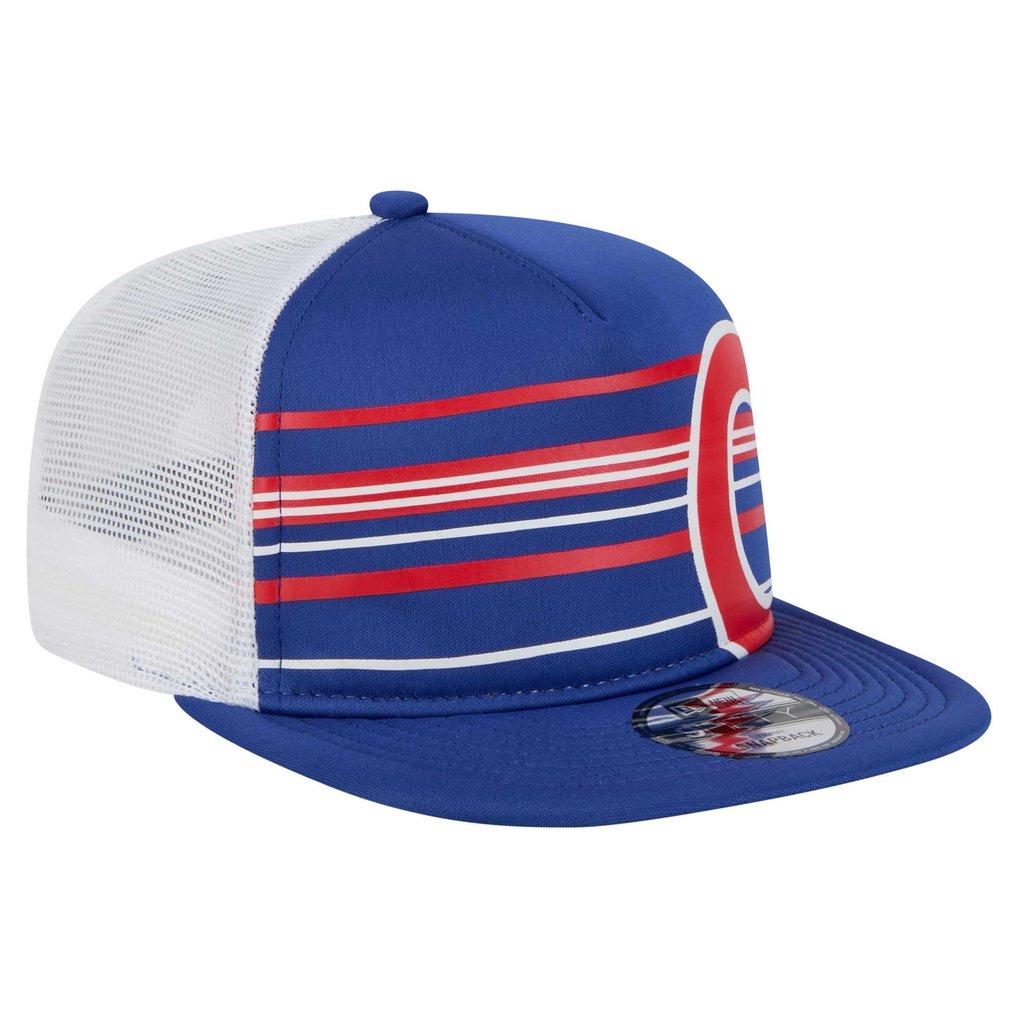  Chicago Cubs New Era 9FIFTY A-Frame Trucker Snapback Hat - Royal