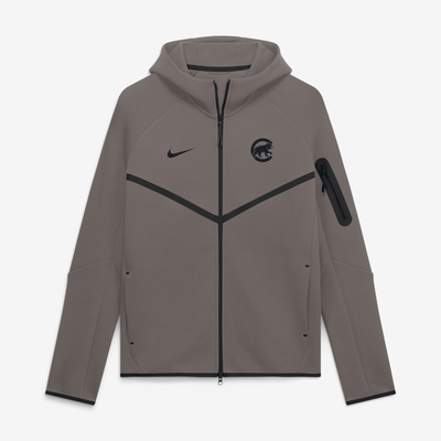  Chicago Cubs Nike Tech Full-Zip Windrunner Hoodie - Brown