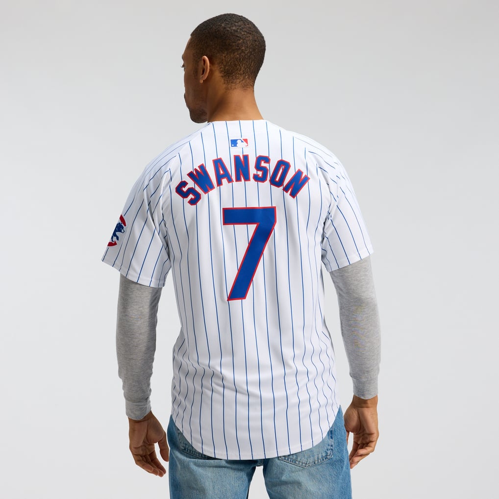 Dansby Swanson Chicago Cubs Nike Home Limited Player Jersey - White