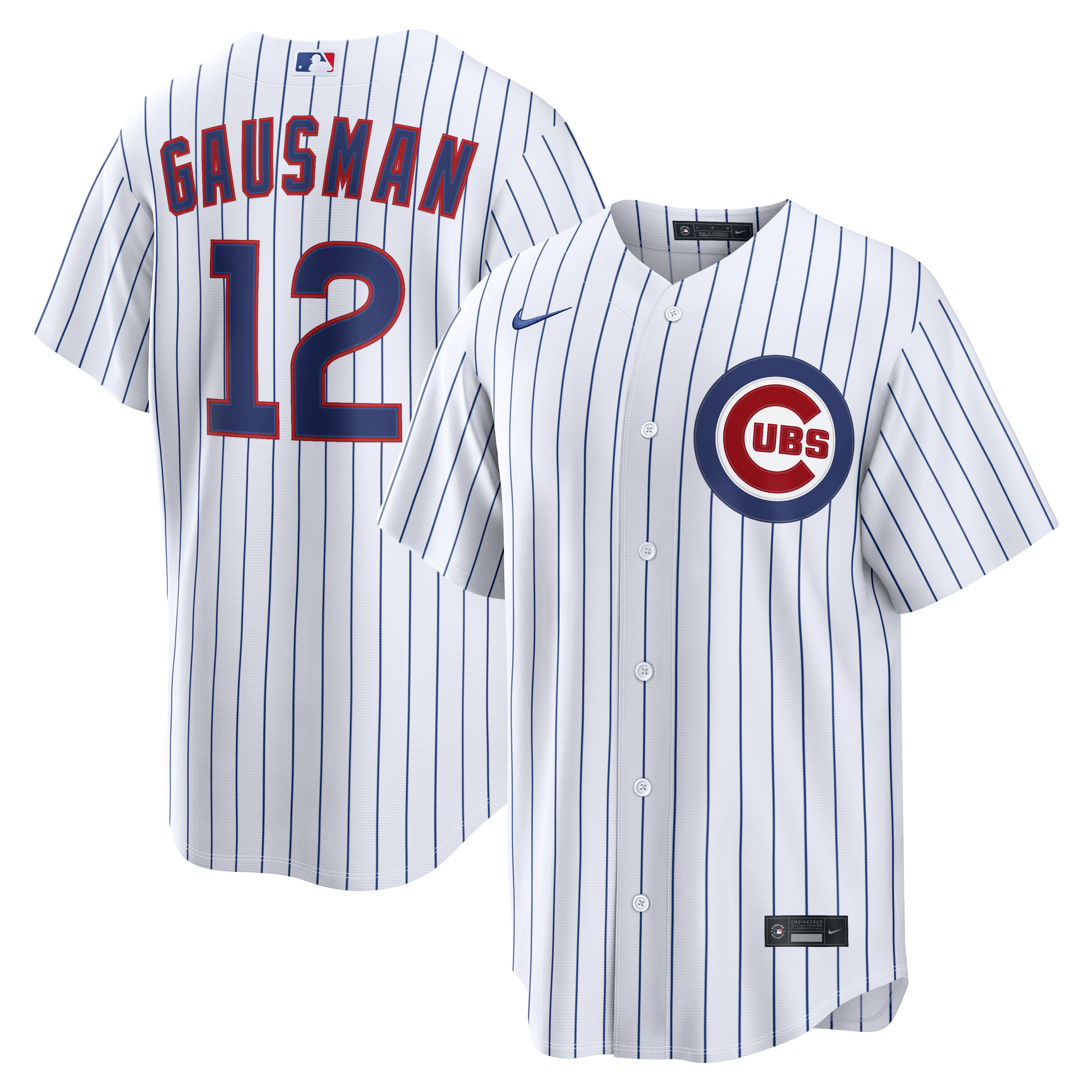 Kevin Gausman Chicago Cubs Home Replica Jersey White