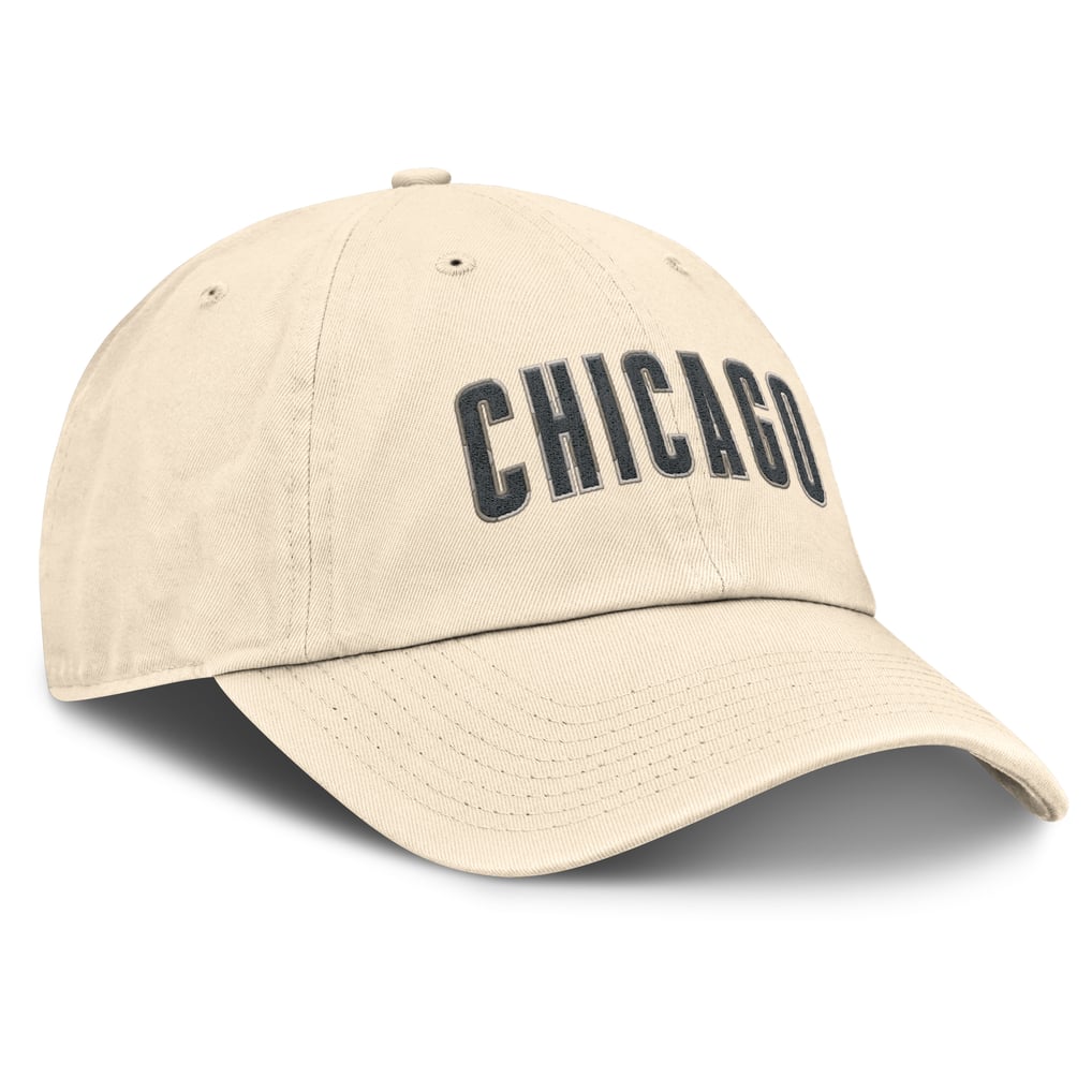 Chicago Cubs Nike Camo Pack Club Adjustable Hat - Natural